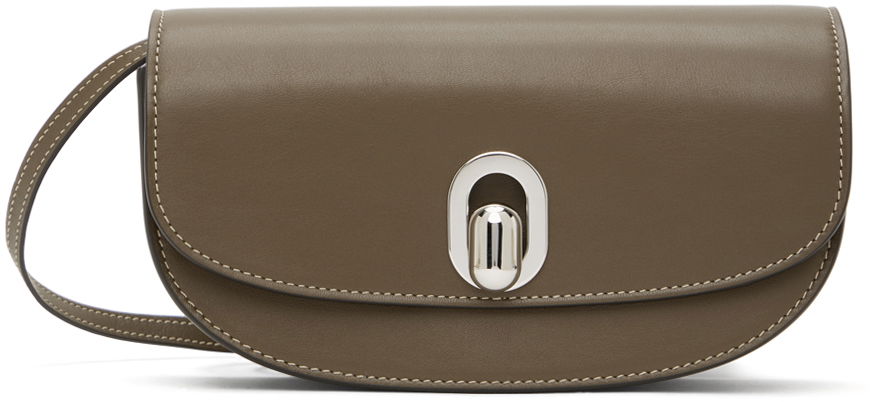 Skuldertaske Savette Brown Tondo Crescent Bag Brun | H-021-01-01, 0