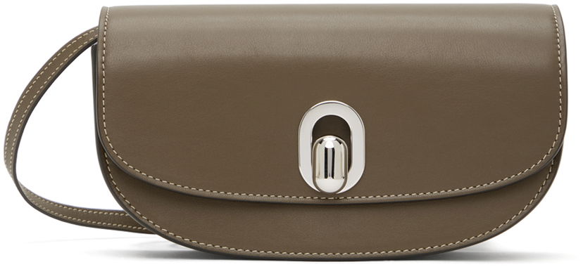 Skuldertaske Savette Brown Tondo Crescent Bag Brun | H-021-01-01