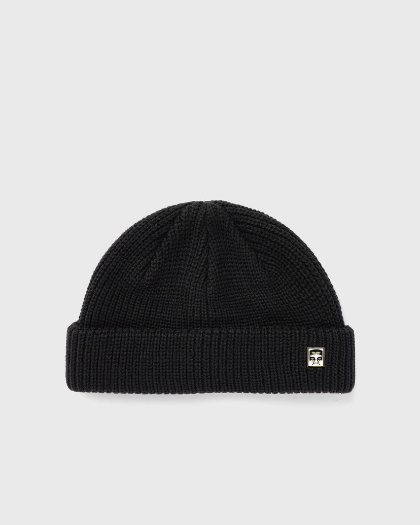 Beanie OBEY Short Knit Beanie Sort | 100030125-BLK