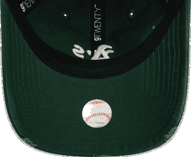 Kasket New Era Oakland Athletics Distressed 9TWENTY Adjustable Cap Grøn | 60595227-60595227, 5