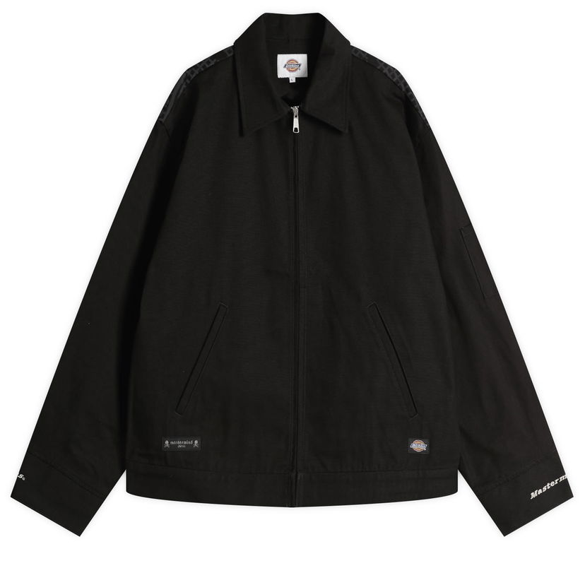 Jakke Mastermind WORLD MASTERMIND WORLD x Dickies Duck Jacket, Size Large Sort | MJ25C14-BL101-2