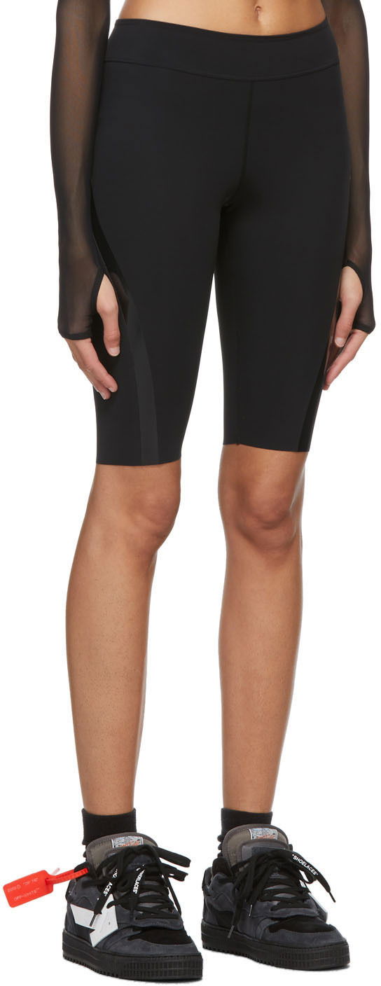 Shorts Off-White Off-White Athleisure Cycling Shorts Sort | OWVH011E20JER0011001, 1