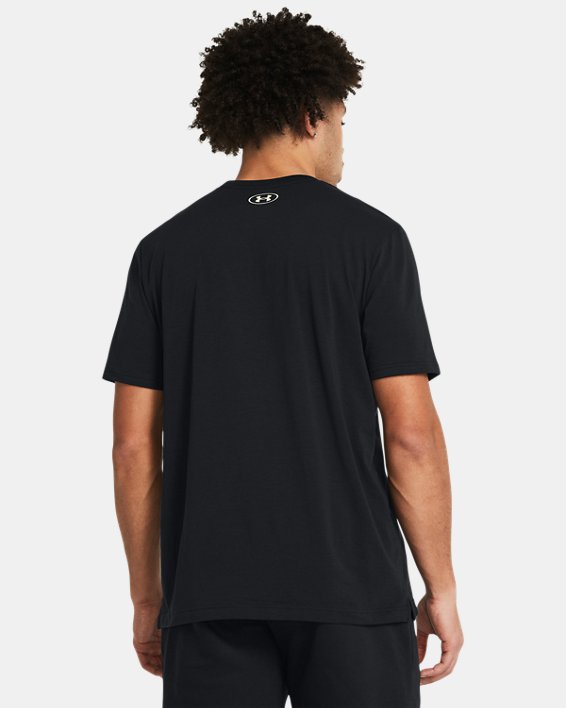 T-shirt Under Armour Project Rock Eagle Kurzarm-Shirt Sort | 1383224-001, 1