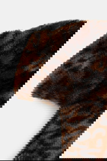 Hat Kangol Leopard Print Faux Fur Trapper Hat Brun | K4266ST.LEOPARD, 3