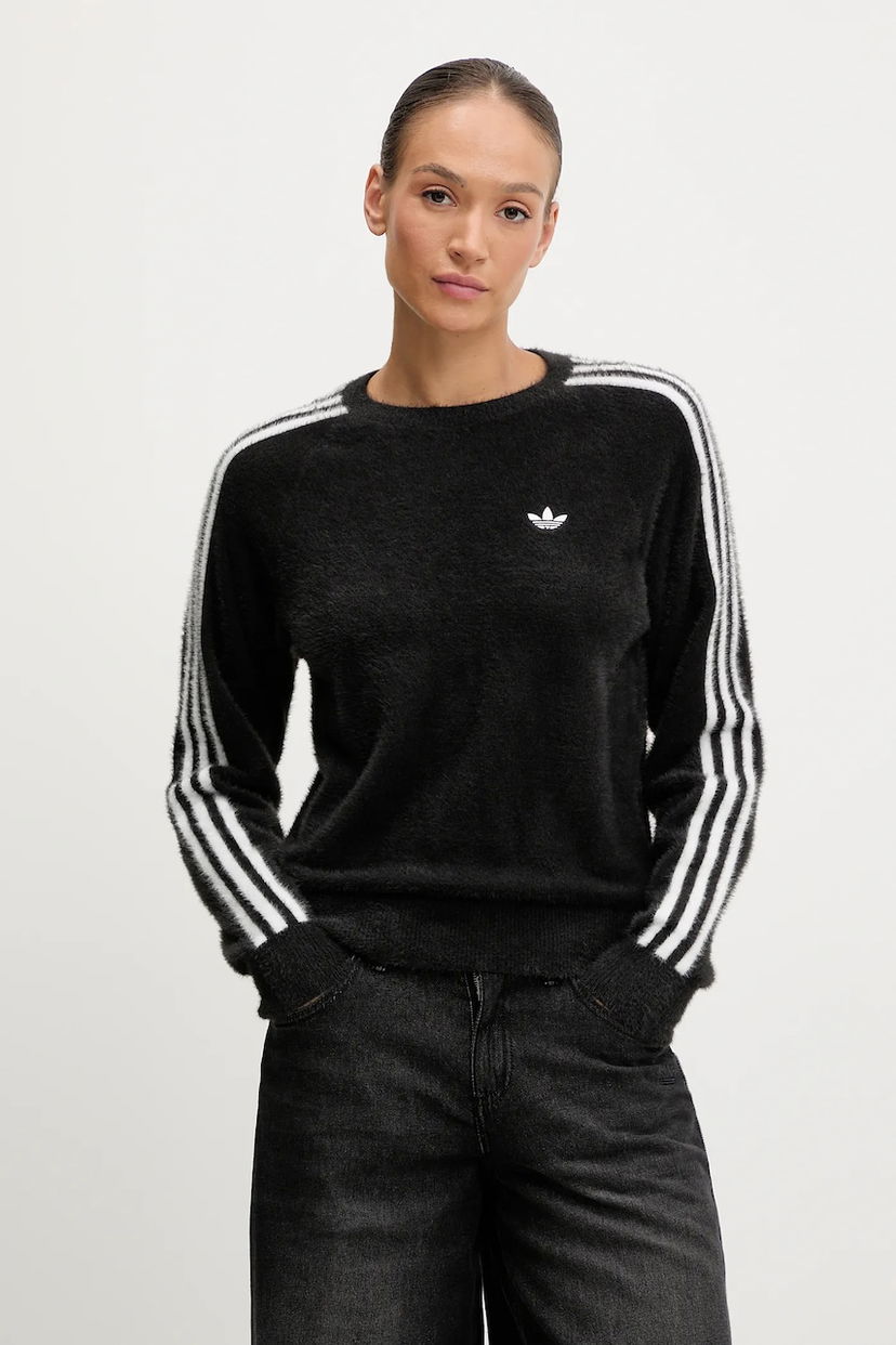 Sweater adidas Originals adidas Originals Holiday Fuzzy Sweater Sort | JX7813