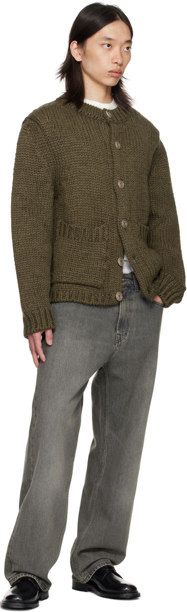 Sweater OUR LEGACY OUR LEGACY Over Cardigan Grøn | M4253OO, 3