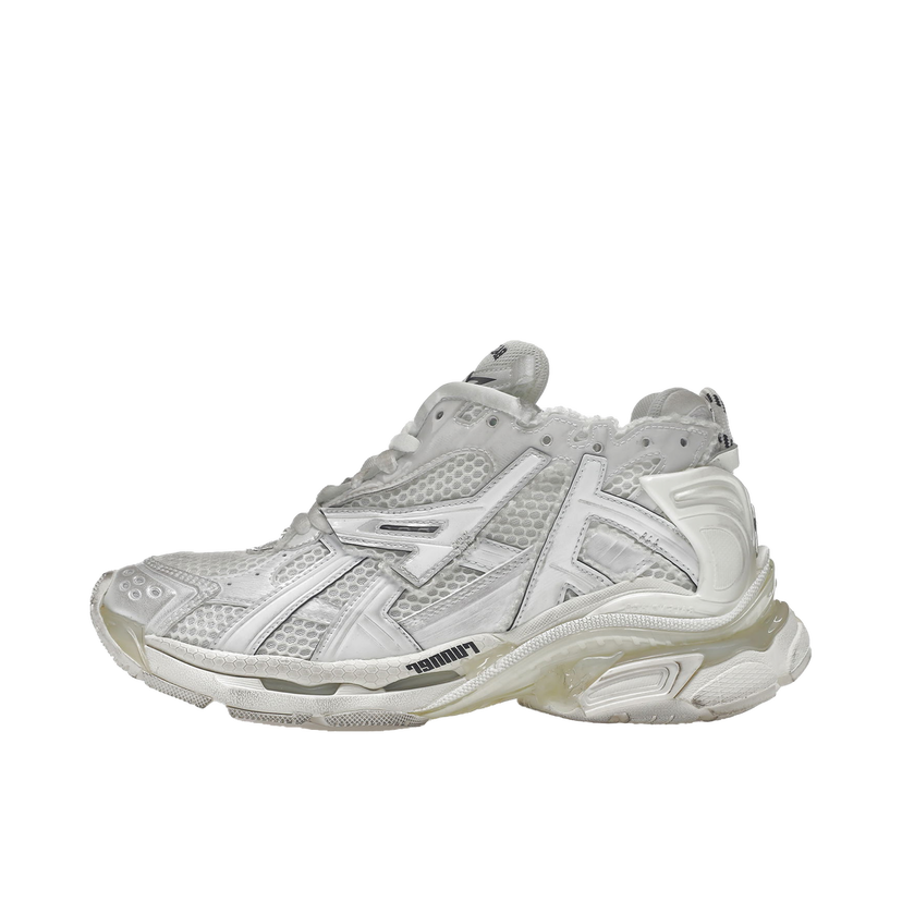 Sneakers og sko Balenciaga Runner White W Grå | 656063W3RA19000 / 677402W3RB19000