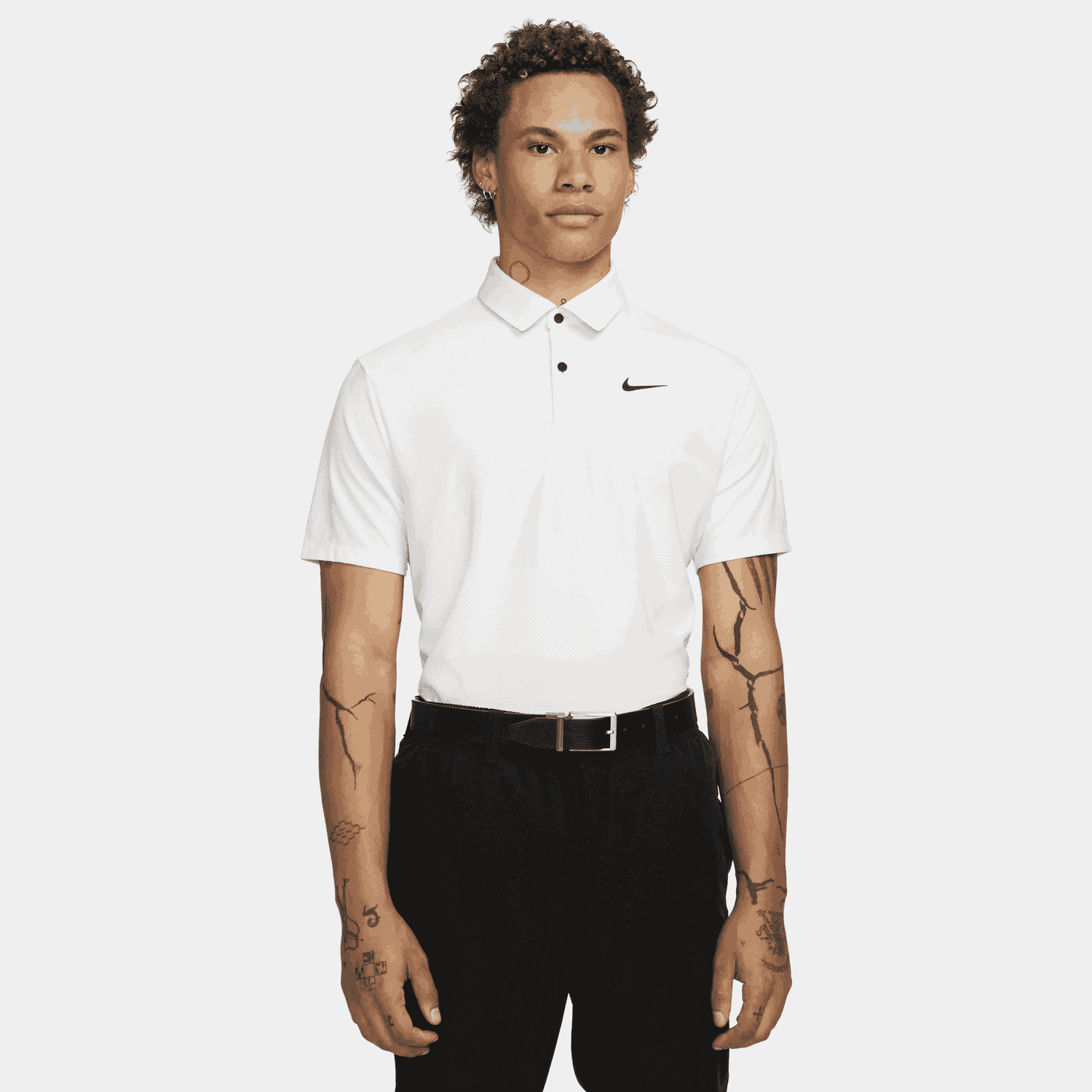 Polo skjorte Nike Dri-FIT ADV Tour Camo Golf Polo Shirt Hvid | DR5312-121, 0