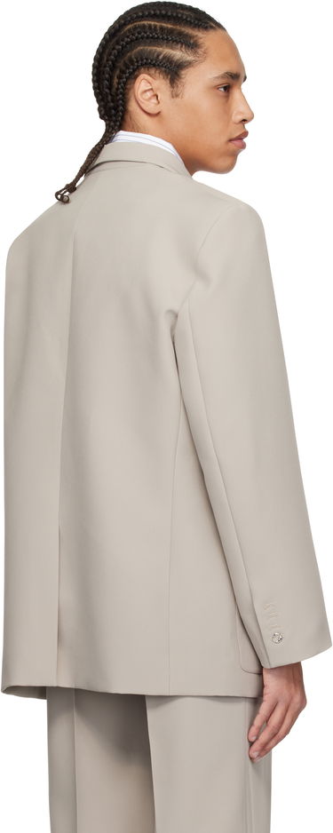 Jakke Coperni Coperni Tailored Blazer with Belted Pocket Beige | COPV69F3004MEN, 2