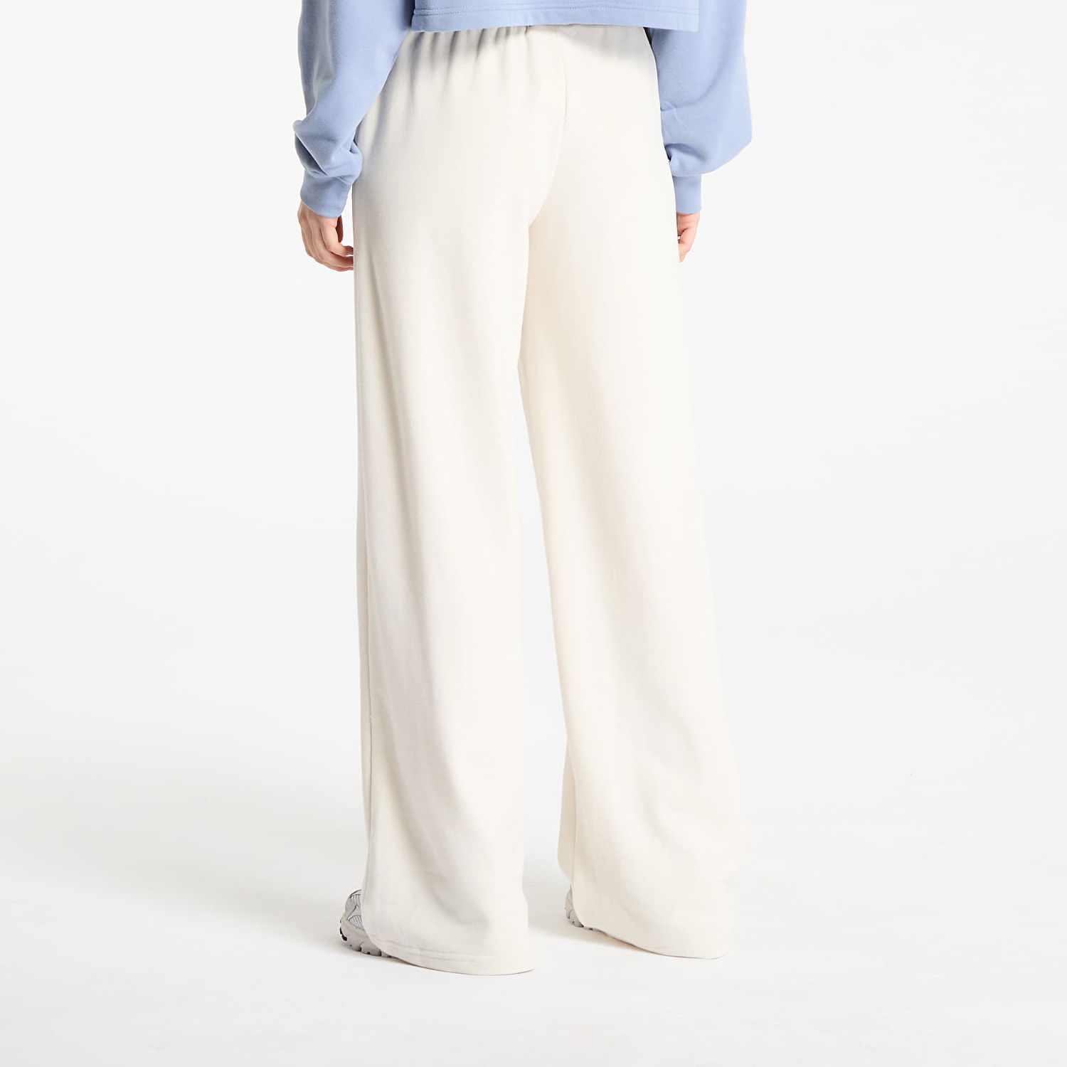 Træningsdragt New Balance Women's Essentials Fleece Sweatpants Hvid | NBWP51503LIN, 1