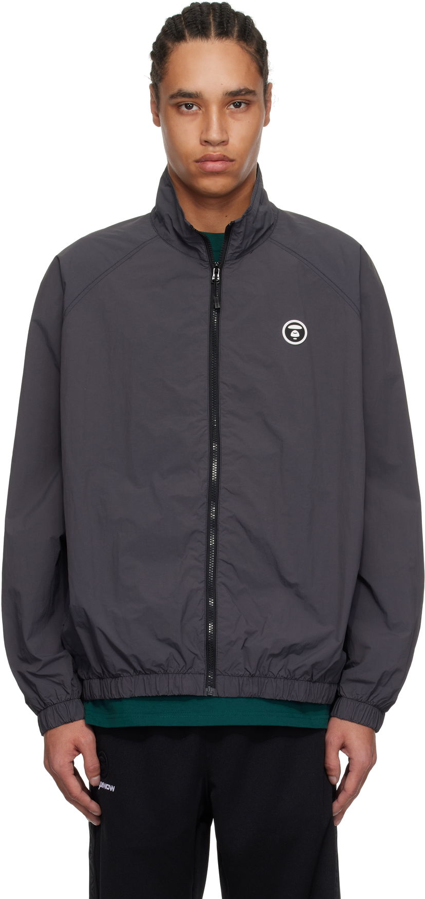 Vindjakke AAPE by A Bathing Ape AAPE by A Bathing Ape 'AAPE Now' Lightweight Jacket Grå | AAPLJM7703XXNBKL