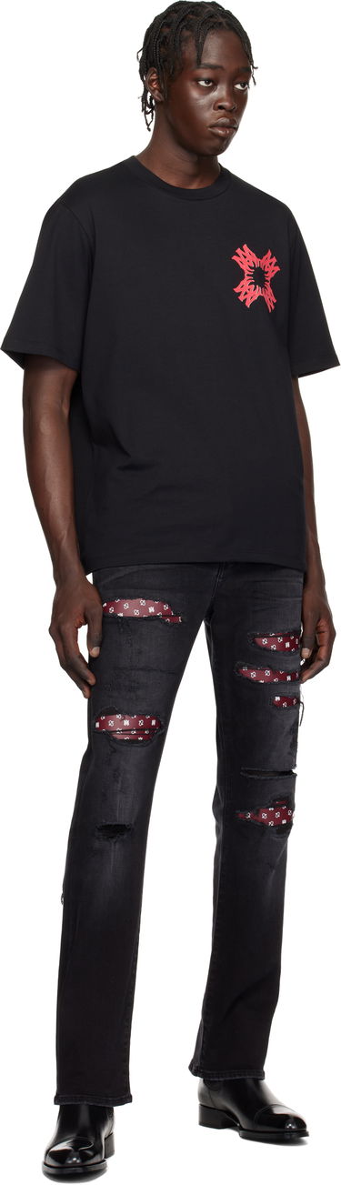 T-shirt AMIRI Quad Graphic T-Shirt Sort | AMJYTE1132, 3