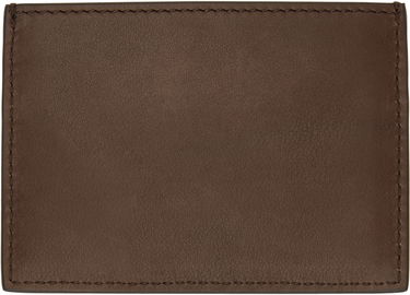 Tegnebog Thom Browne Thom Browne Soft Calf Leather Single Card Holder Brun | MAW020L-L0117, 1