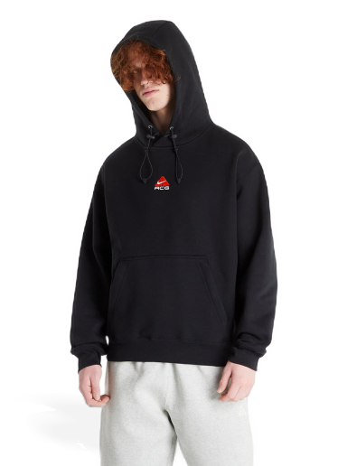 Sweatshirt Nike ACG Therma-Fit Fleece Pullover Hoodie Sort | DH3087-010