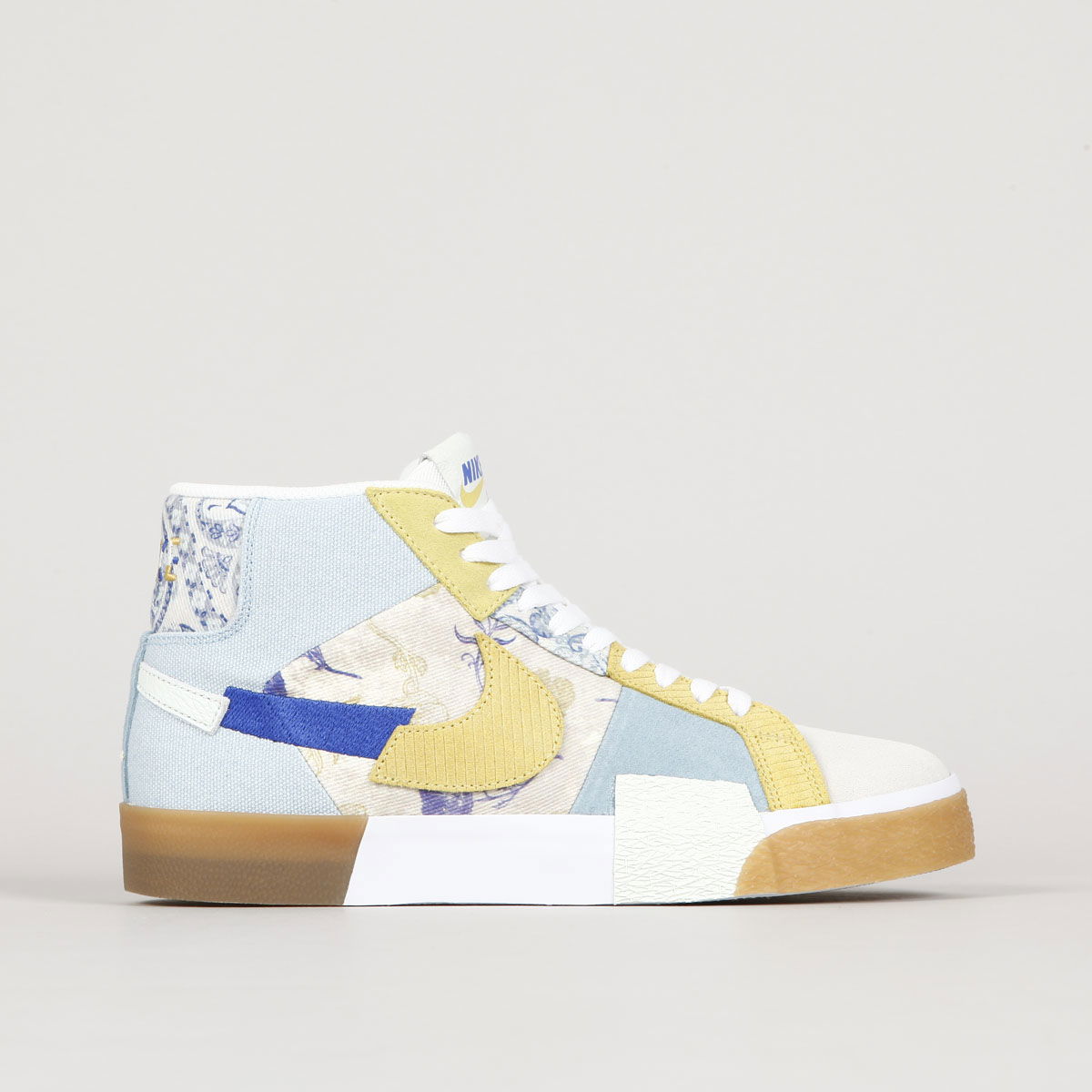 Sneakers og sko Nike SB Blazer Mid PRM Boarder Blue Flerfarvet | DM0859-400, 0