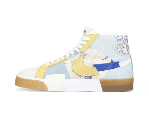 Skateboarding Nike SB Blazer Mid PRM Boarder Blue Flerfarvet | DM0859-400