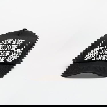 Kasket Pleasures PLEASURES Pollution Trucker Cap Sort | P25SU068 BLACK, 0