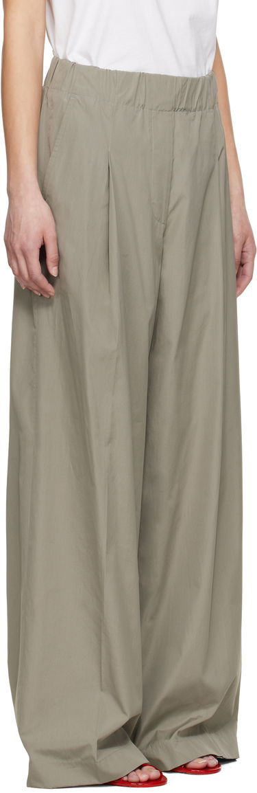Bukser Dries Van Noten Dries Van Noten Wide Pleated Trousers Grå | 251-010909-1374, 1