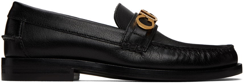 Sneakers og sko Gucci Leather Loafers "Black" Sort | 700036 D3V00, 0