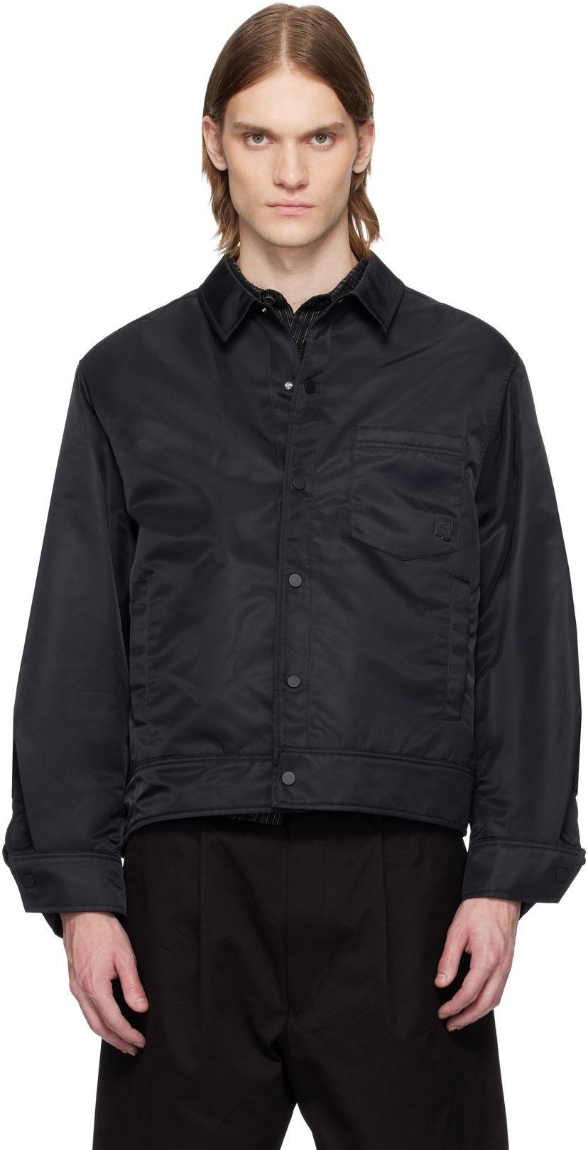 Jakke ADER ERROR ADER error Sig; TRS Tag 02 Jacket Sort | BO42FYJK0103BK