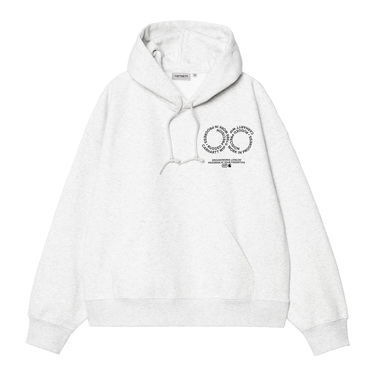 Sweatshirt Carhartt WIP Hooded Rotation Sweatshirt Grå | I034690_9, 0