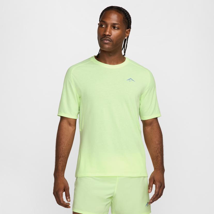 T-shirt Nike Solar Chase Dri-FIT Short Sleeve Running T-Shirt Grøn | HJ3580-701