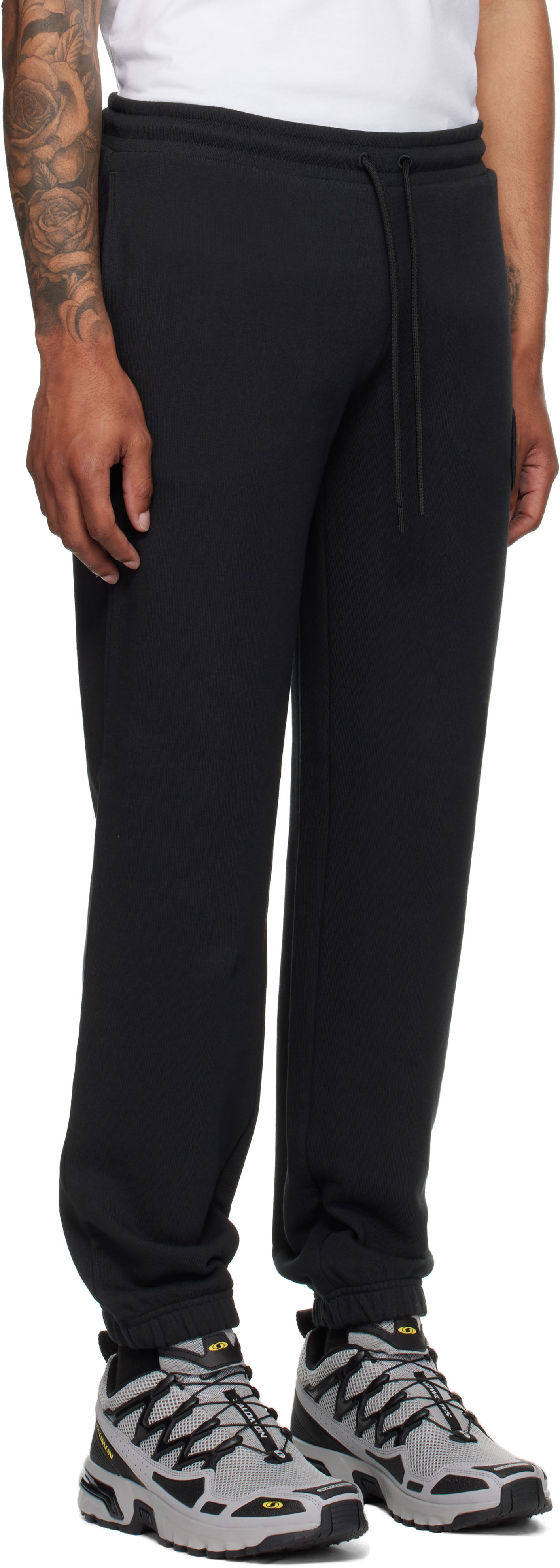 Joggingbukser Moncler Moncler Archivio Creativo Sweatpants Sort | K20918H0000589AZU, 1