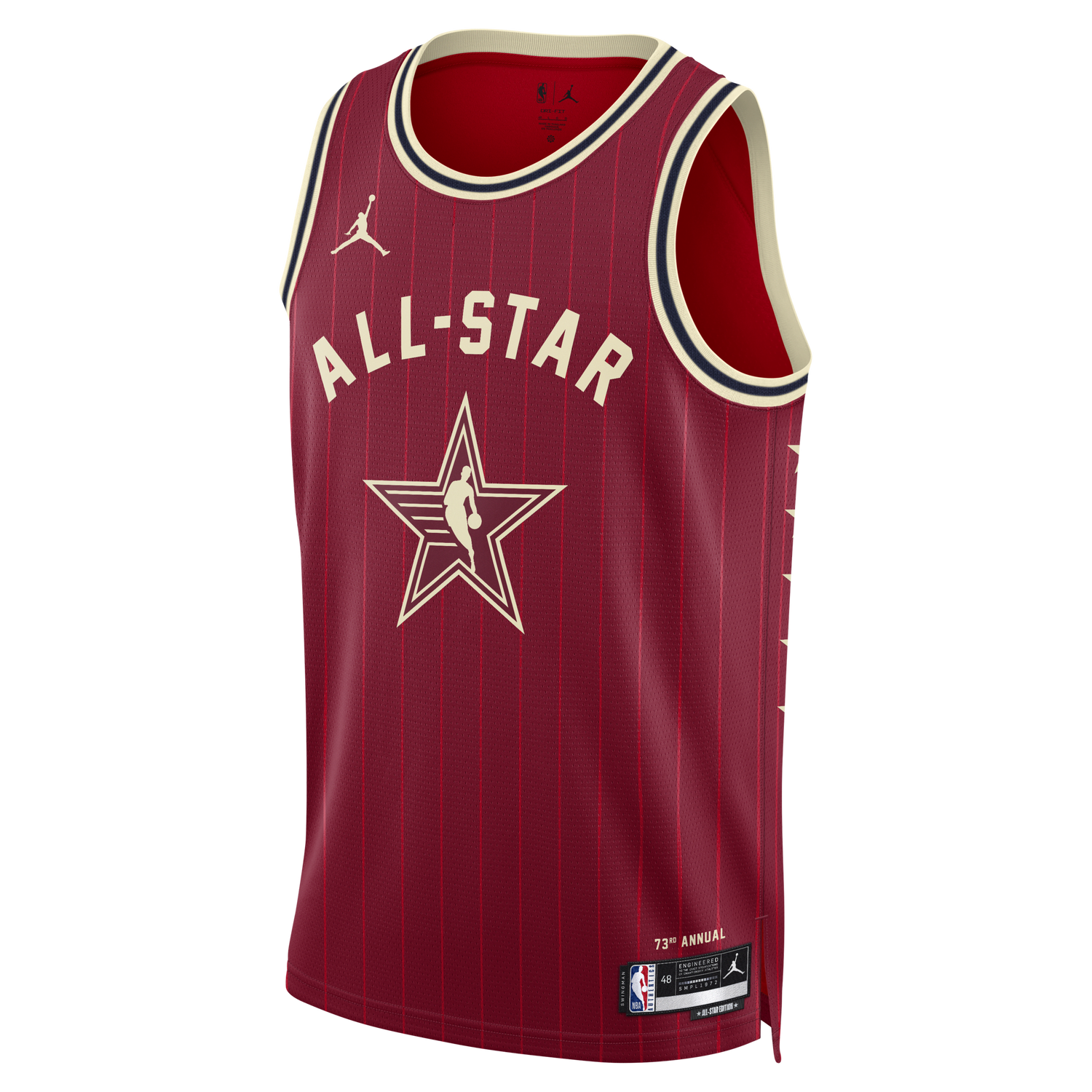 Jersey Jordan Dri-FIT Swingman Stephen Curry 2024 All-Star Weekend Jersey Rød | FQ7732-601, 0