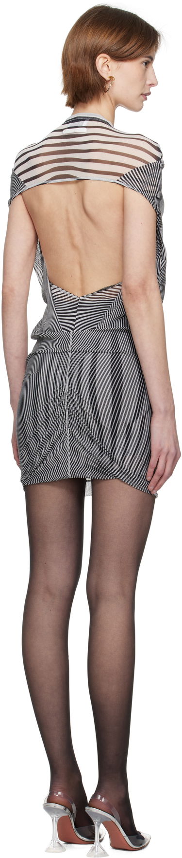 Kjole Jean Paul Gaultier Jean Paul Gaultier Draped Body Morphing Minidress Flerfarvet | 25/33-F-RO358-T578-0100, 2