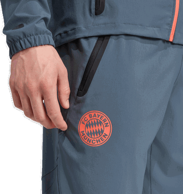 Joggingbukser adidas Performance FC Bayern Tiro 25 Competition Travel Pants Grå | JV5344, 3