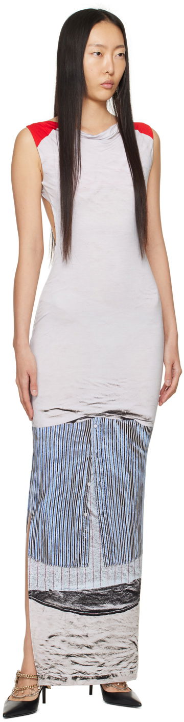 Kjole Miaou Miaou Selena Maxi Dress Flerfarvet | 5047TJBCIB, 3