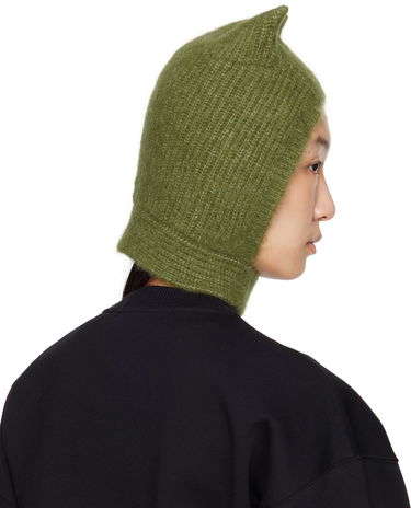 Tørklæde Coperni Coperni Knitted Horn Balaclava Grå | COPSA06Y3005, 4