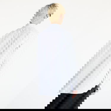 Skjorte Comme des Garçons SHIRT Woven Shirt White/ Mix Blå | FN-B026 White, 3