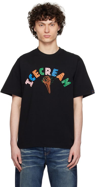 T-shirt BBC IceCream ICECREAM 'Icecream Cone' T-Shirt Sort | IC25248, 0