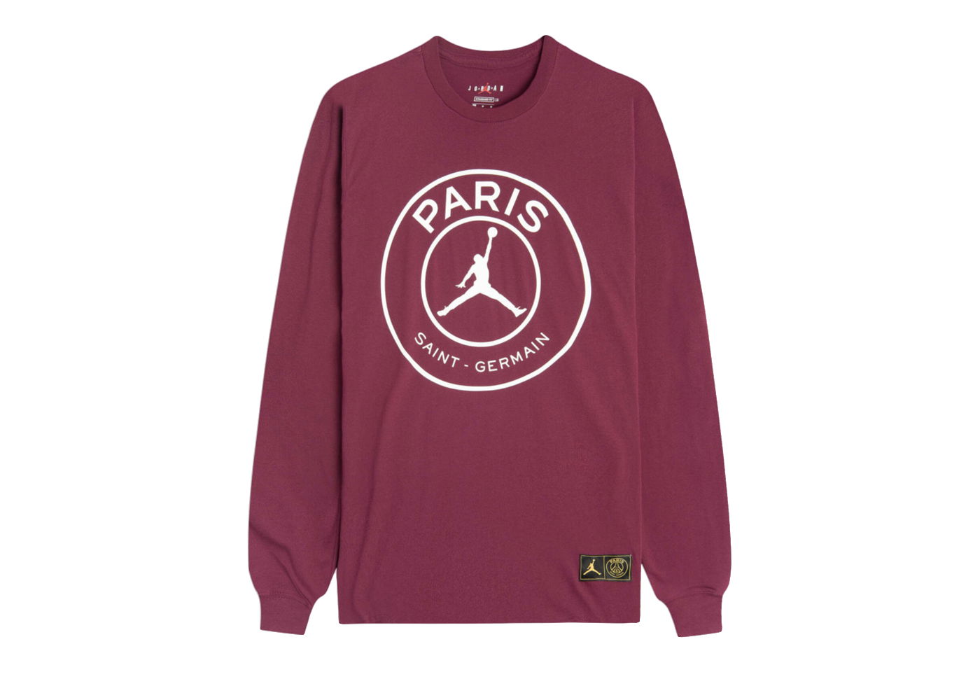 Sweatshirt Jordan PSG Paris Saint Germain Tee Bourgogne | CK9781-610, 0
