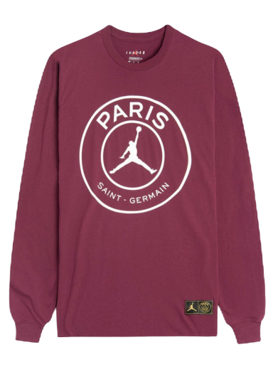 Sweatshirt Jordan PSG Paris Saint Germain Tee Bourgogne | CK9781-610