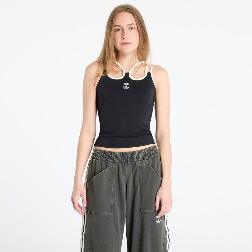Tanktop adidas Originals adidas x Avavav Strap Tank Top Sort | KA6091