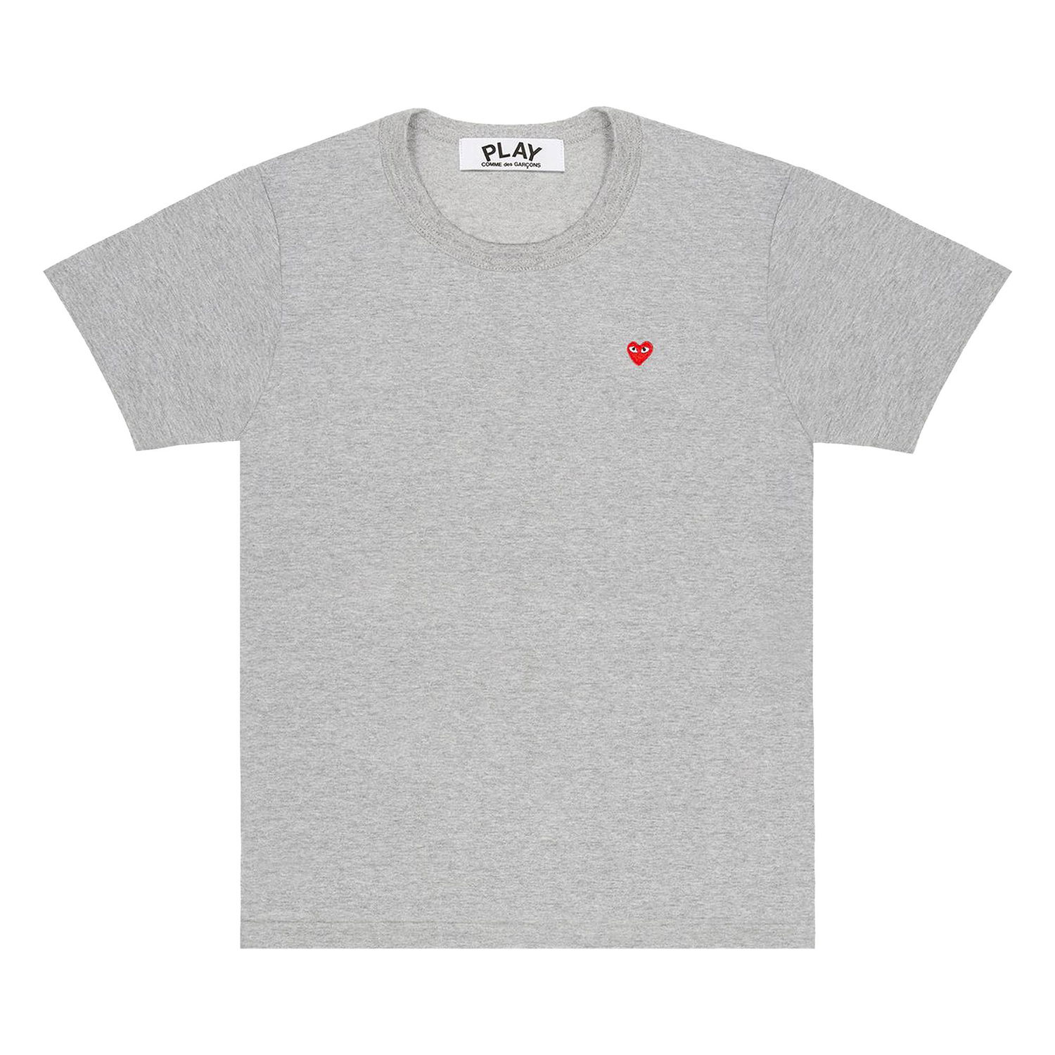 T-shirt Comme des Garçons PLAY Small Heart T-Shirt Grå | AZ T306 051 1, 1