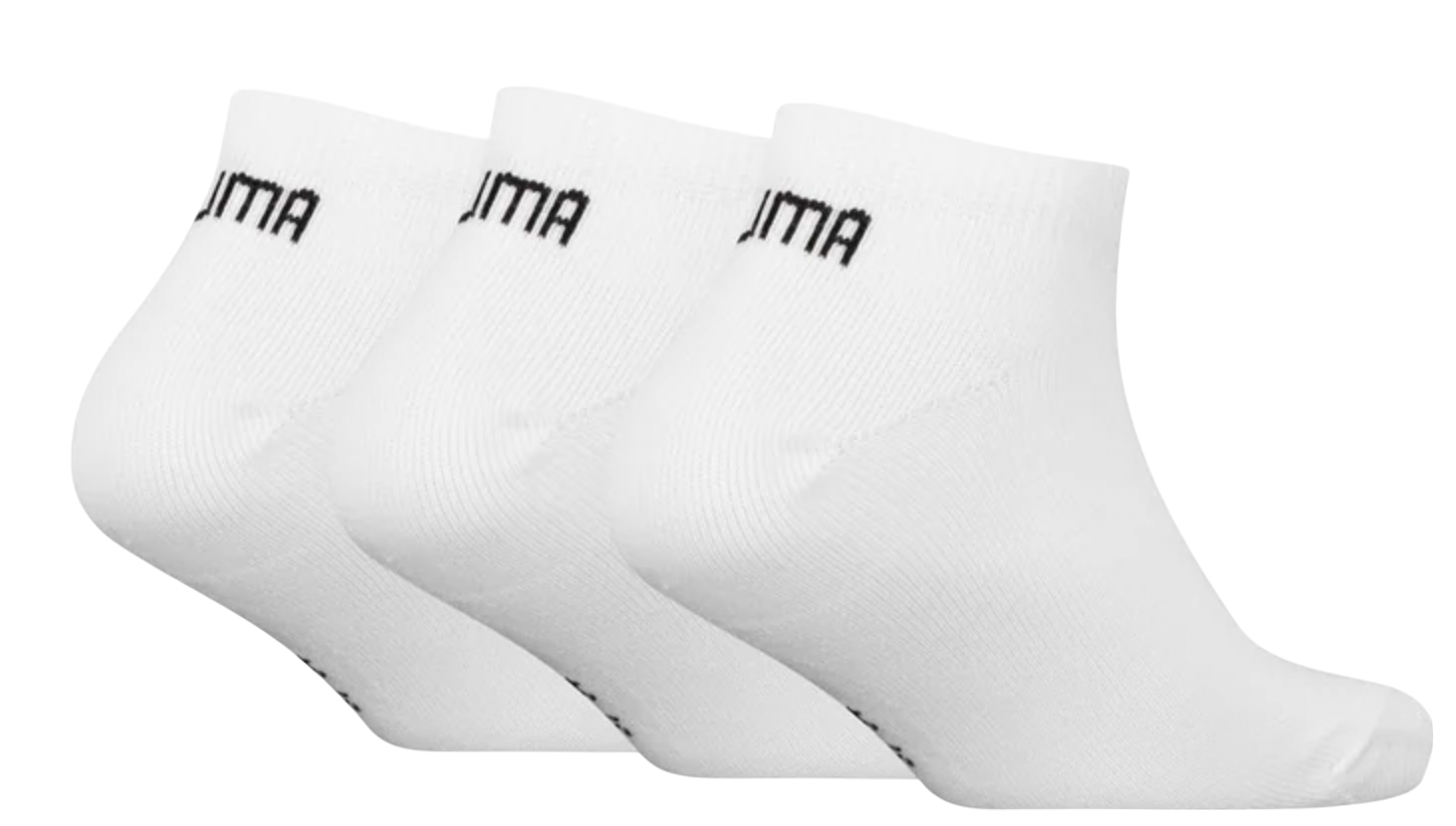 Sokker Puma Puma Plain 3-Pack Quarter Socks Hvid | 701231277-300, 1