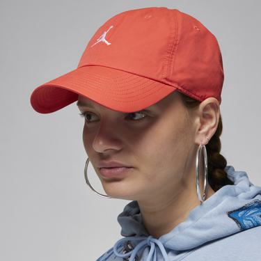 Kasket Jordan Club Cap Adjustable Unstructured Hat Rød | FD5185-604, 4
