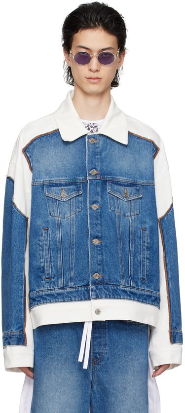 Jakke Jean Paul Gaultier Gaultier 'The Trompe L'œil' Denim Jacket Blå | 24/25-U-VE039I-D013-5701, 0