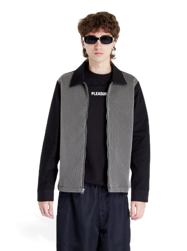 Jakke Pleasures Flirt Work Jacket Sort | P22W025 BLACK