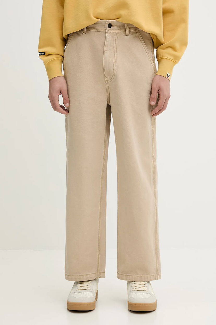 Cargo bukser BAPE A Bathing Ape Cotton Pants Beige | 1L30152305