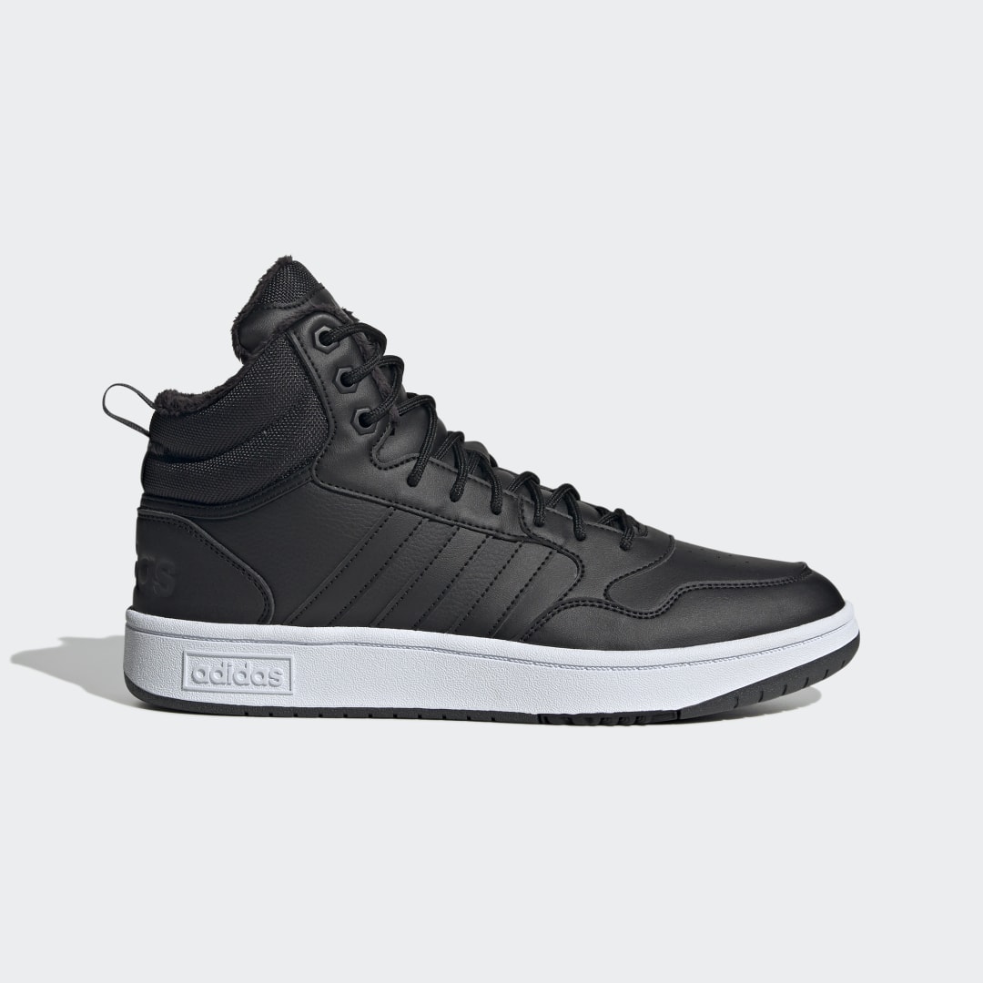 Sneakers og sko adidas Performance adidas Sportswear Hoops 3.0 Mid Lifestyle Basketball Classic Fur Lining Winterized Sort | GZ6679, 1