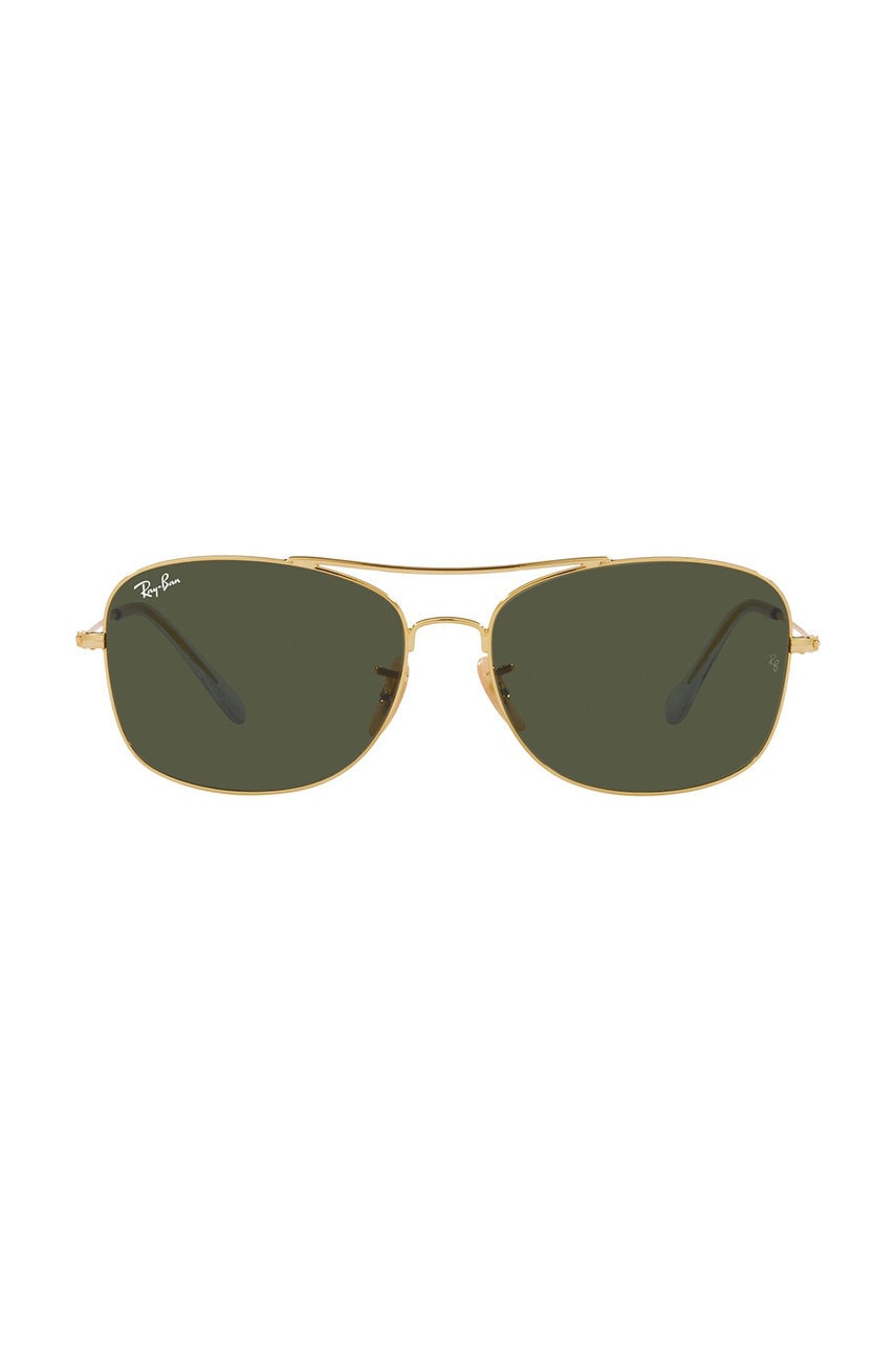 Solbriller Ray-Ban Square Aviator Double Bridge Sunglasses Metalisk | 0RB3799.001.31, 1
