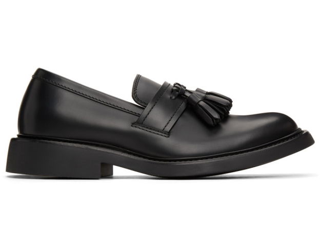 Sneakers og sko Bottega Veneta Leather Tassel Loafers Sort | 651311V00H01000, 0