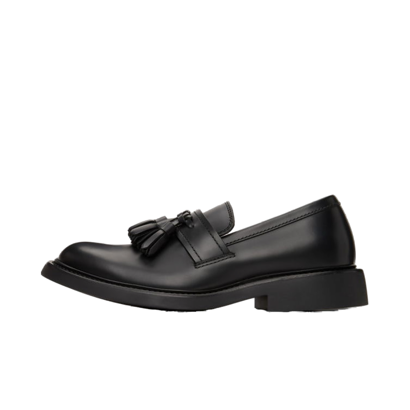 Sneakers og sko Bottega Veneta Leather Tassel Loafers Sort | 651311V00H01000