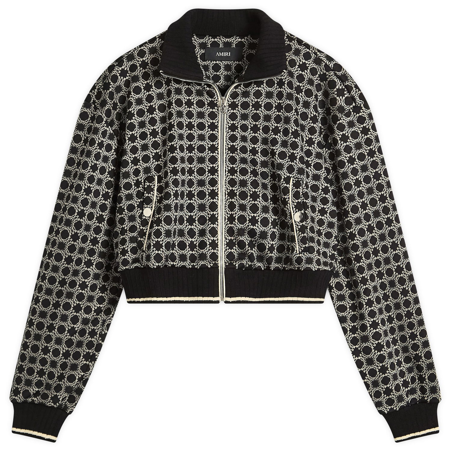 Jakke AMIRI Amiri MA Quad Track Jacket, Size Large Sort | AWOUTJ1013-001, 1