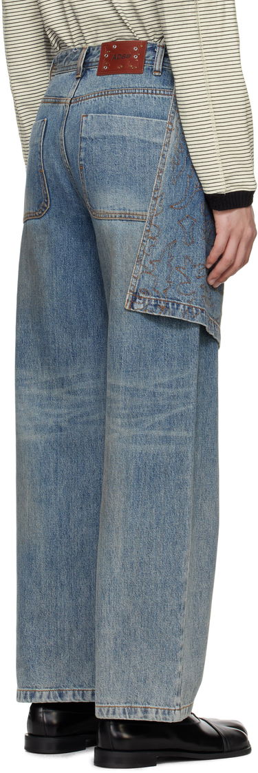 Jeans Andersson Bell Andersson Bell Embroidery Wrap Jeans Blå | apa782m, 2