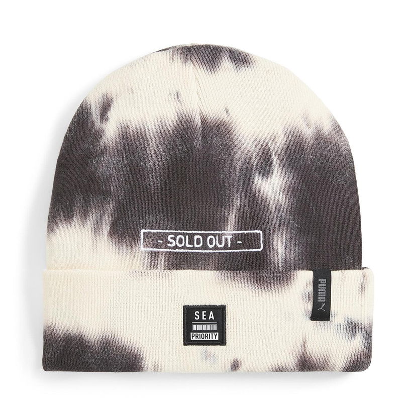 Beanie Puma Hat Hometown Heroes Grunge Bean6 Black Beige | 02488602
